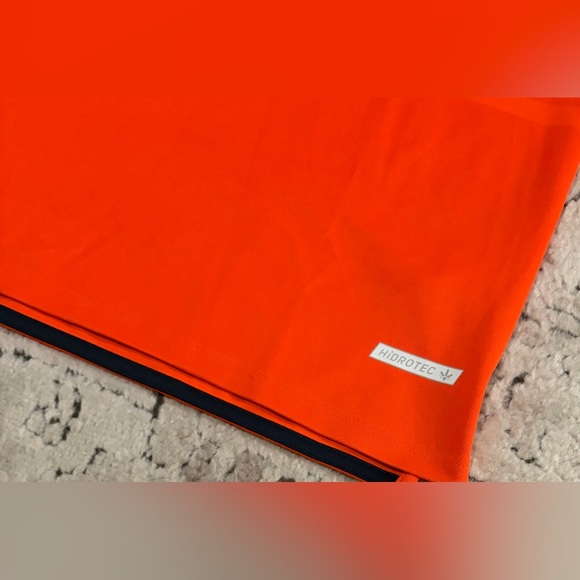 Marathon Authentic Ecuador Soccer Orange Pre Match Sponsors Jersey Men’s Sz: XL - Picture 3 of 4